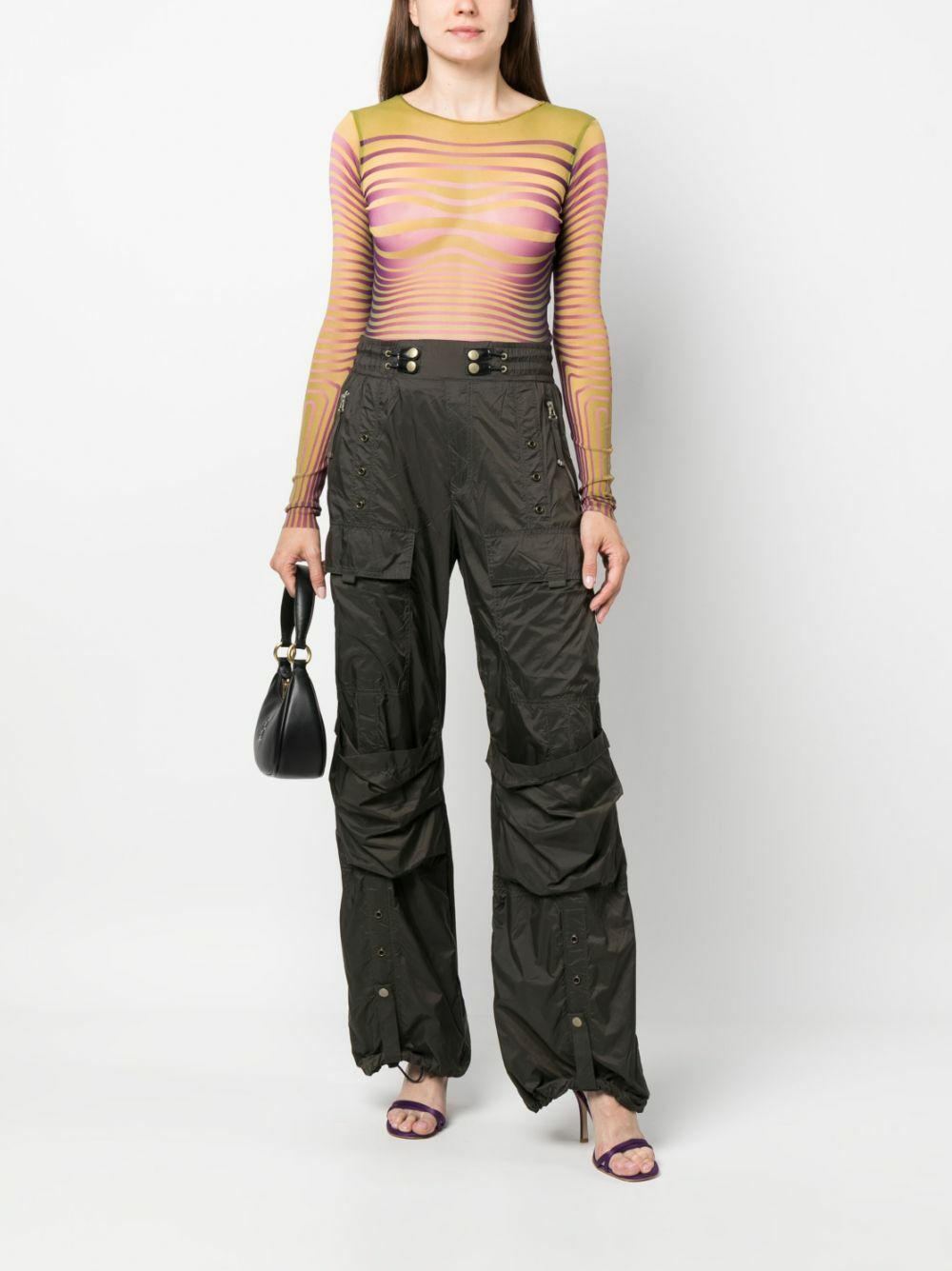 JEAN PAUL GAULTIER - Conical Corset Cropped Top Jean Paul Gaultier