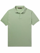 Loro Piana - Cotton Polo Shirt - Green