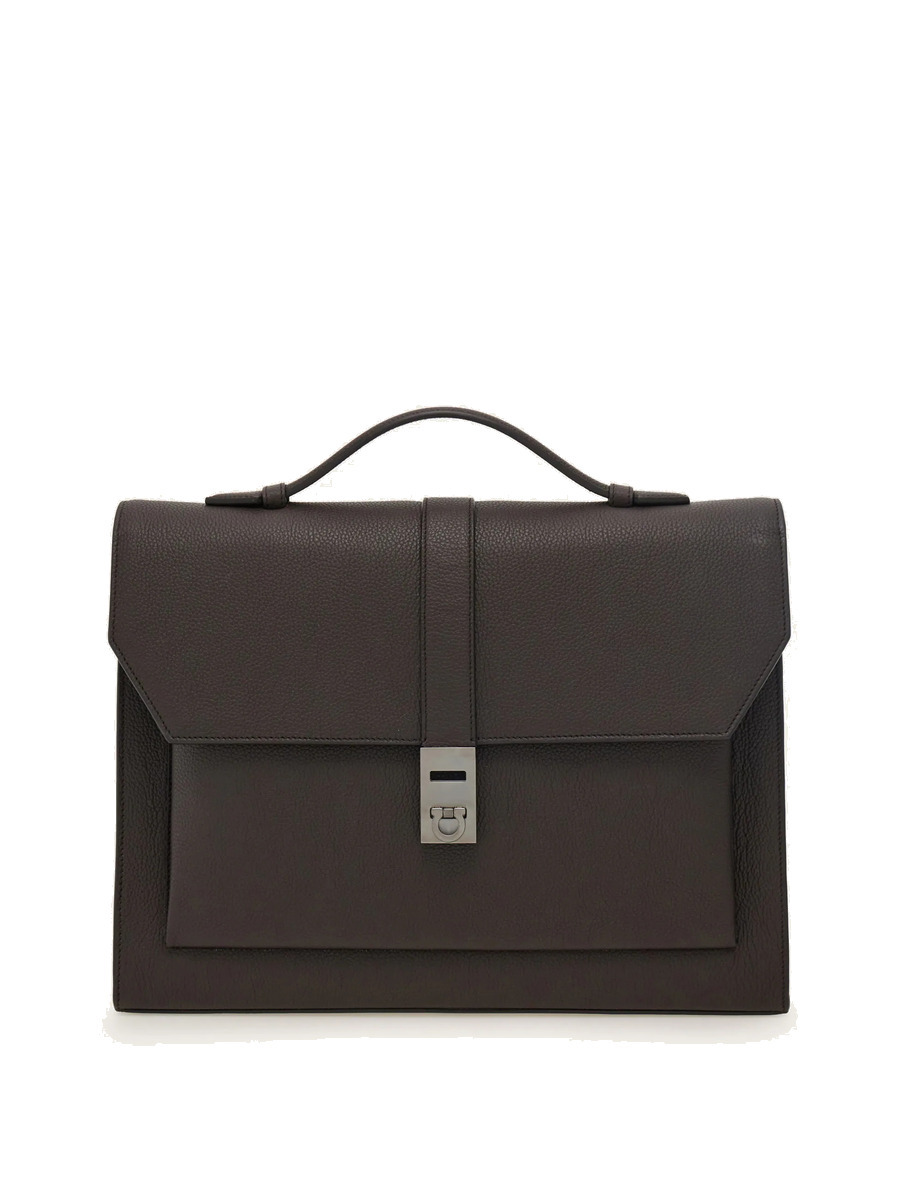 NO/FAITH STUDIOS Black Denim Multipocket Bag