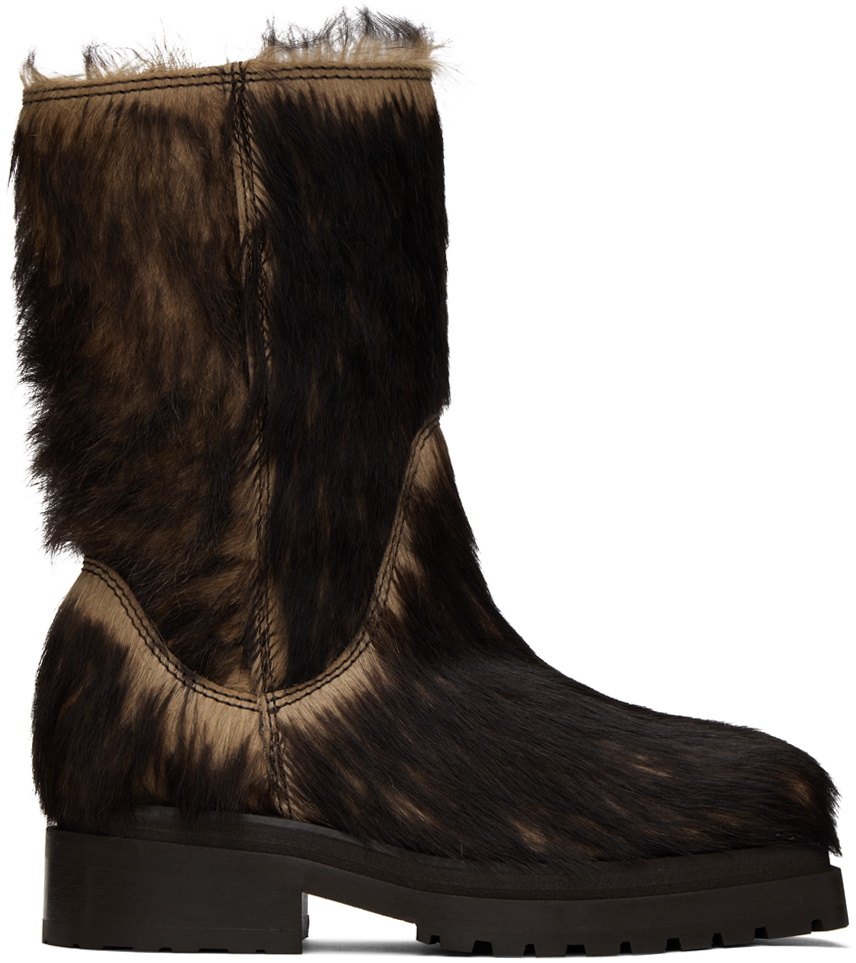 【関税込み】Eckhaus Latta ブラック Frame ミュール Eckhaus-Latta-Black-Platform-