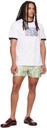 Cormio Yellow Floral Shorts