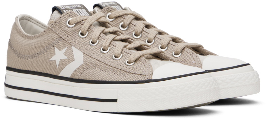 converse basse couleur taupe
