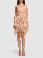 ZIMMERMANN - Lvr Exclusive Flocked Tulle Mini Dress