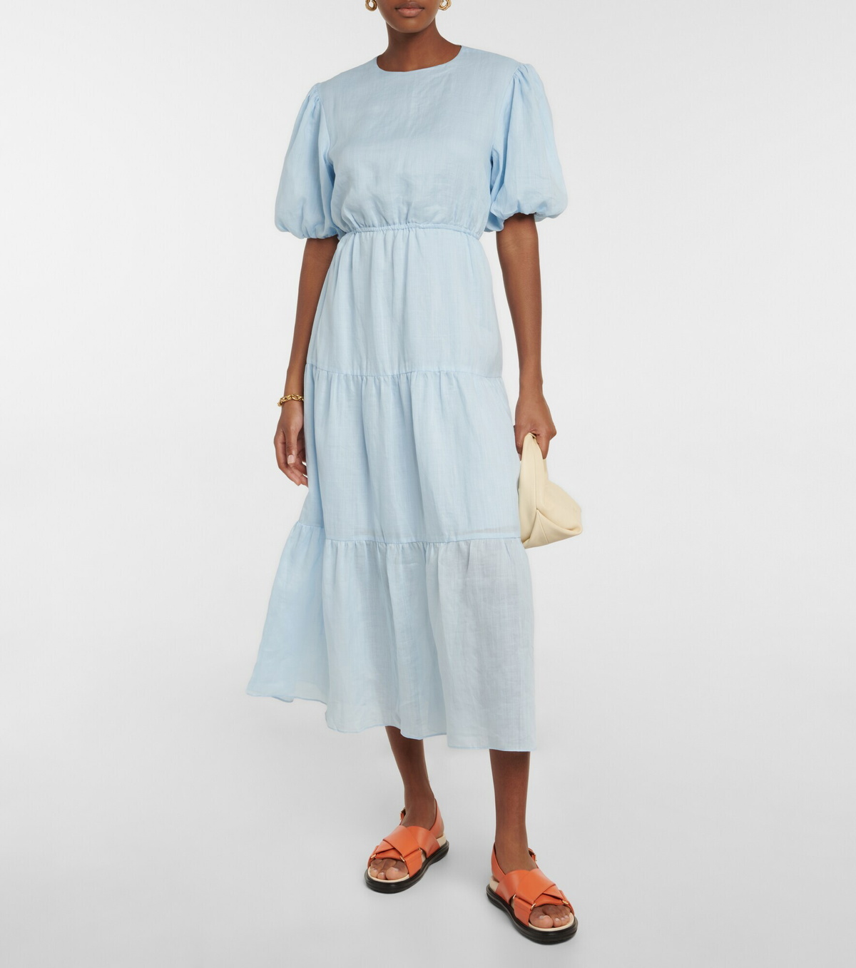 SIR - Linene ramie midi dress SIR.