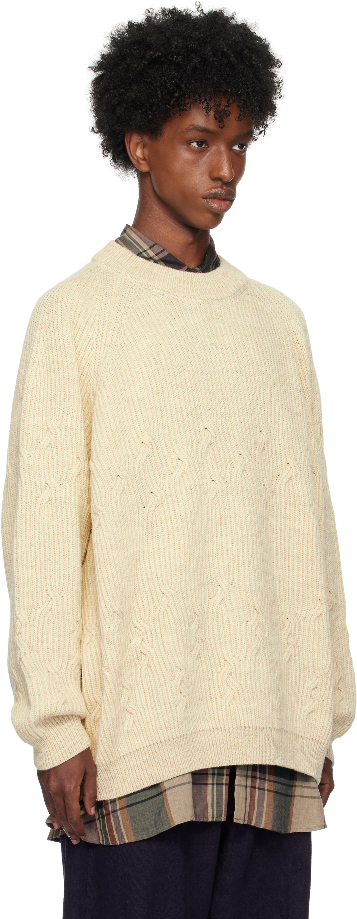 Jan-Jan Van Essche Off-White #66 Sweater