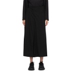 Y-3 Black Classic Tailored Track Skirt