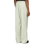 Mackintosh 0004 Off-White Belted Trousers