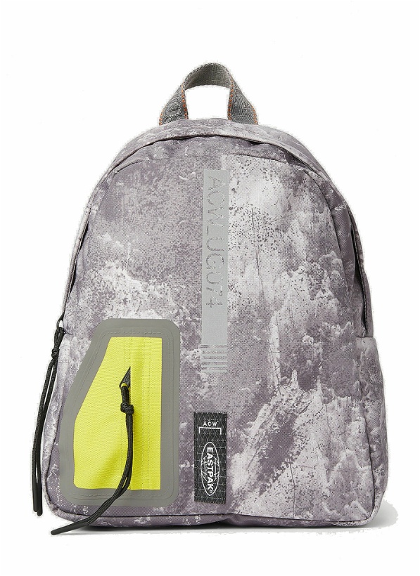 Photo: A-COLD-WALL* x Eastpak - Greyscale Small Backpack in Light Grey
