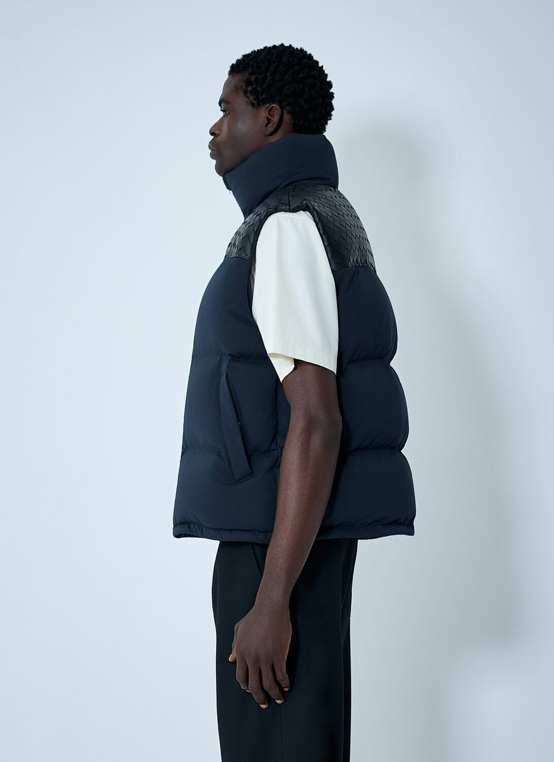 Bottega Veneta Tech Nylon Puffer Gilet