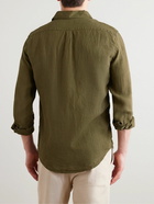 Portuguese Flannel - Linen Shirt - Green