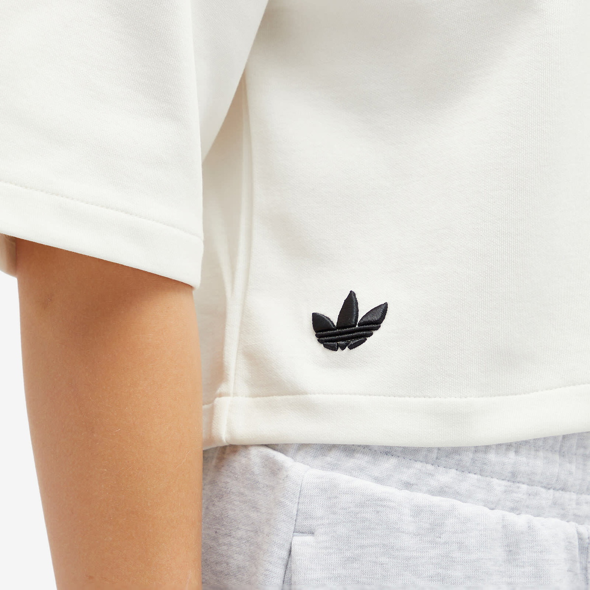 Adidas Women's Neucl T-Shirt in Cloud White Black