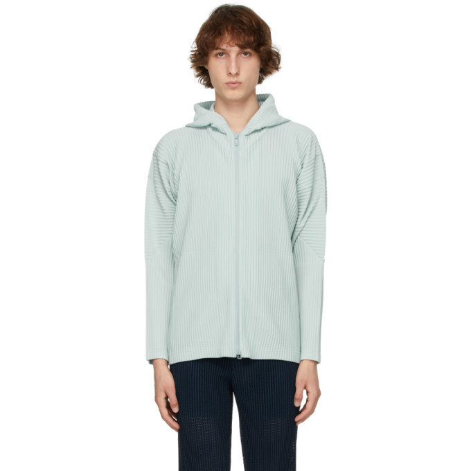 Homme Plisse Issey Miyake Grey Monthly Color February Zip-Up