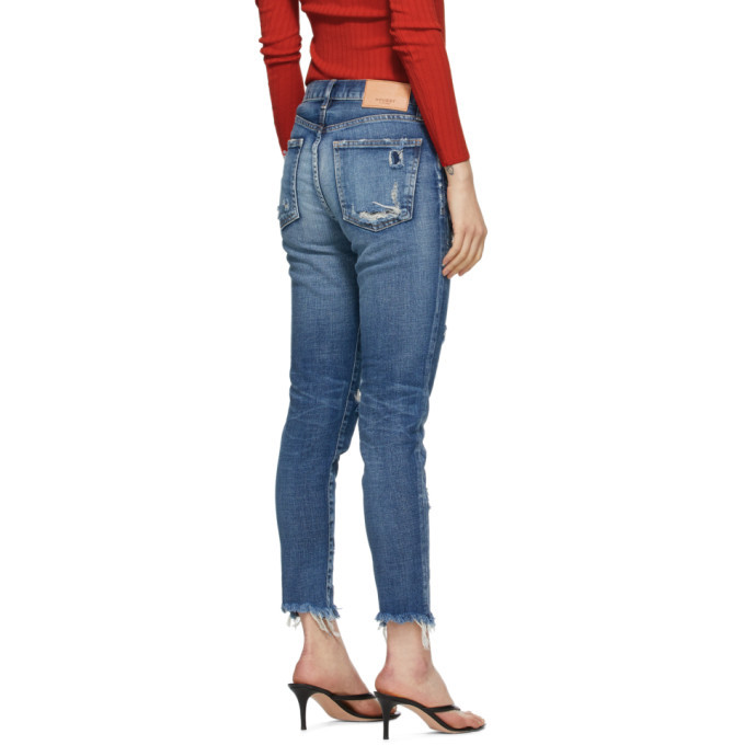 Moussy Vintage Blue Ridgewood Skinny Jeans