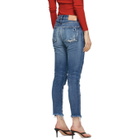Moussy Vintage Blue Ridgewood Skinny Jeans