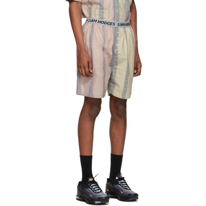 Liam Hodges Blue and Pink Solar Flair Shorts