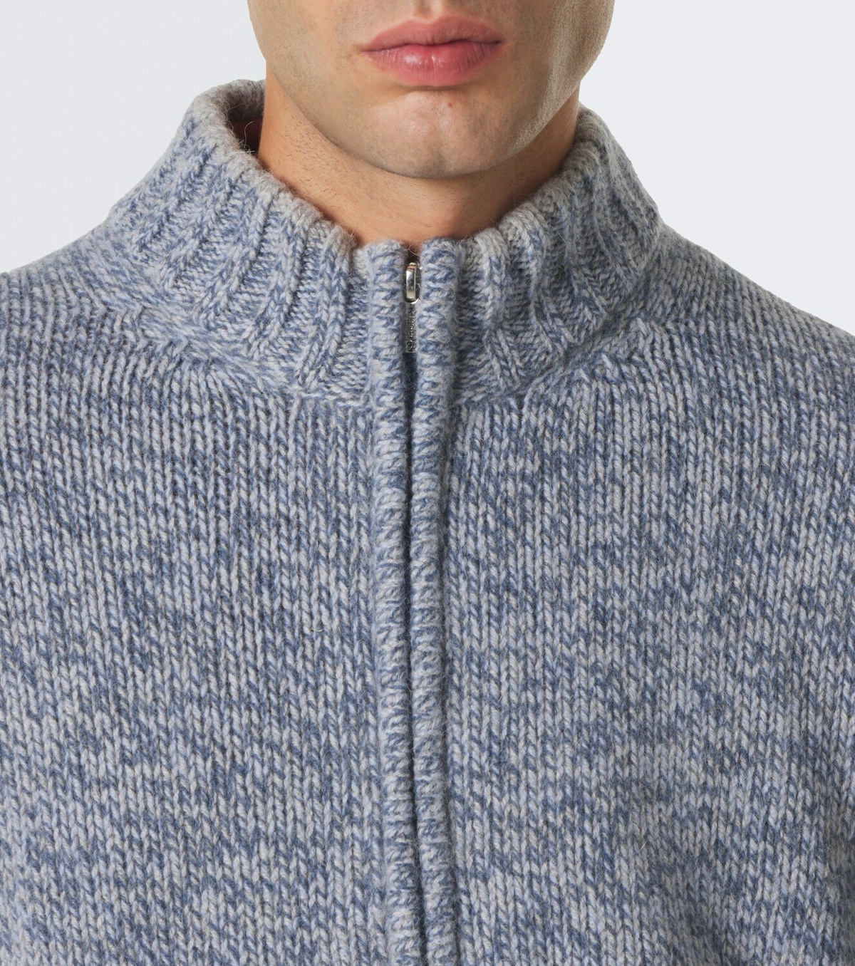 Fedeli Alpaca and wool cardigan
