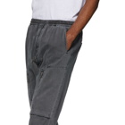 Juun.J Grey Elasticized Cuff Trousers
