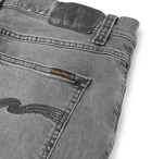 Nudie Jeans - Lean Dean Slim-Fit Organic Denim Jeans - Gray