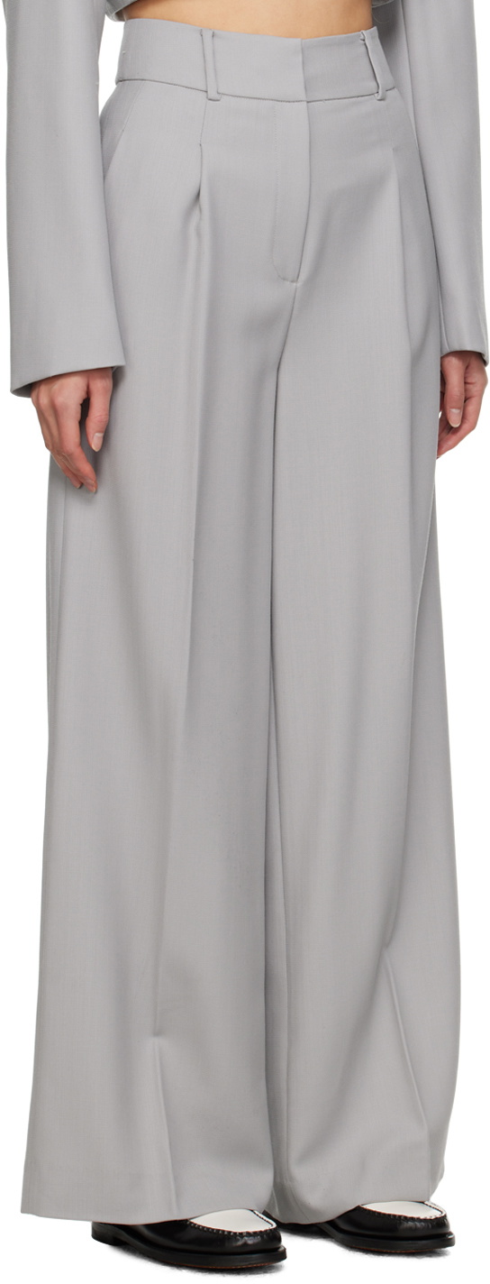 Elleme Gray Tailored Trousers