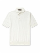 Loro Piana - Cotton Polo Shirt - White
