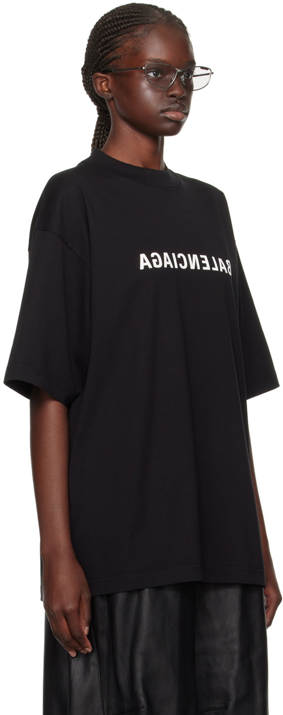 Balenciaga Black Mirror T-Shirt Balenciaga Balenciaga Black Mirror T-Shirt Balenciaga