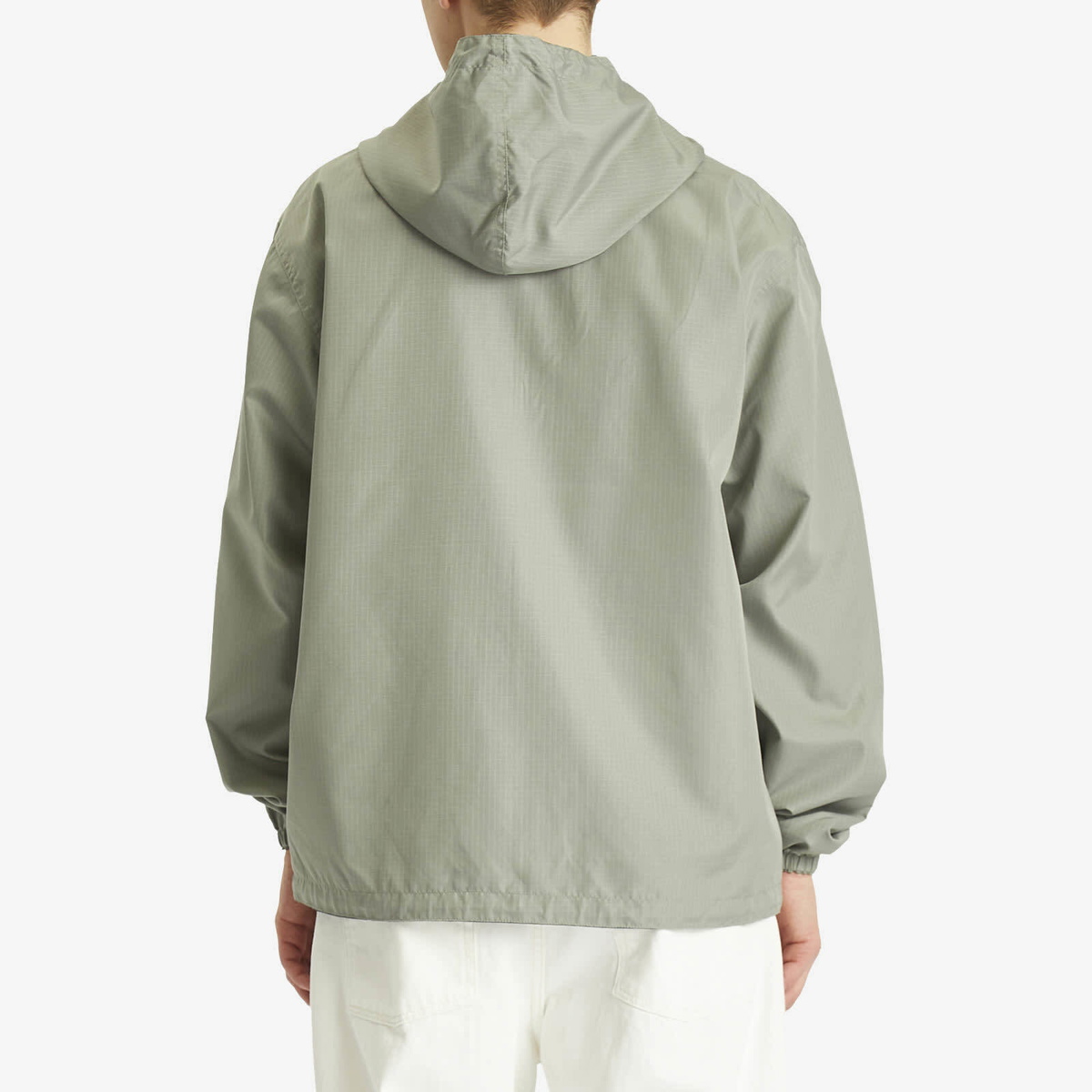 Taion Men's Military Zip Reversible Parka Jacket in Dark Sage Green