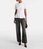 Nina Ricci Bow-detail jersey T-shirt