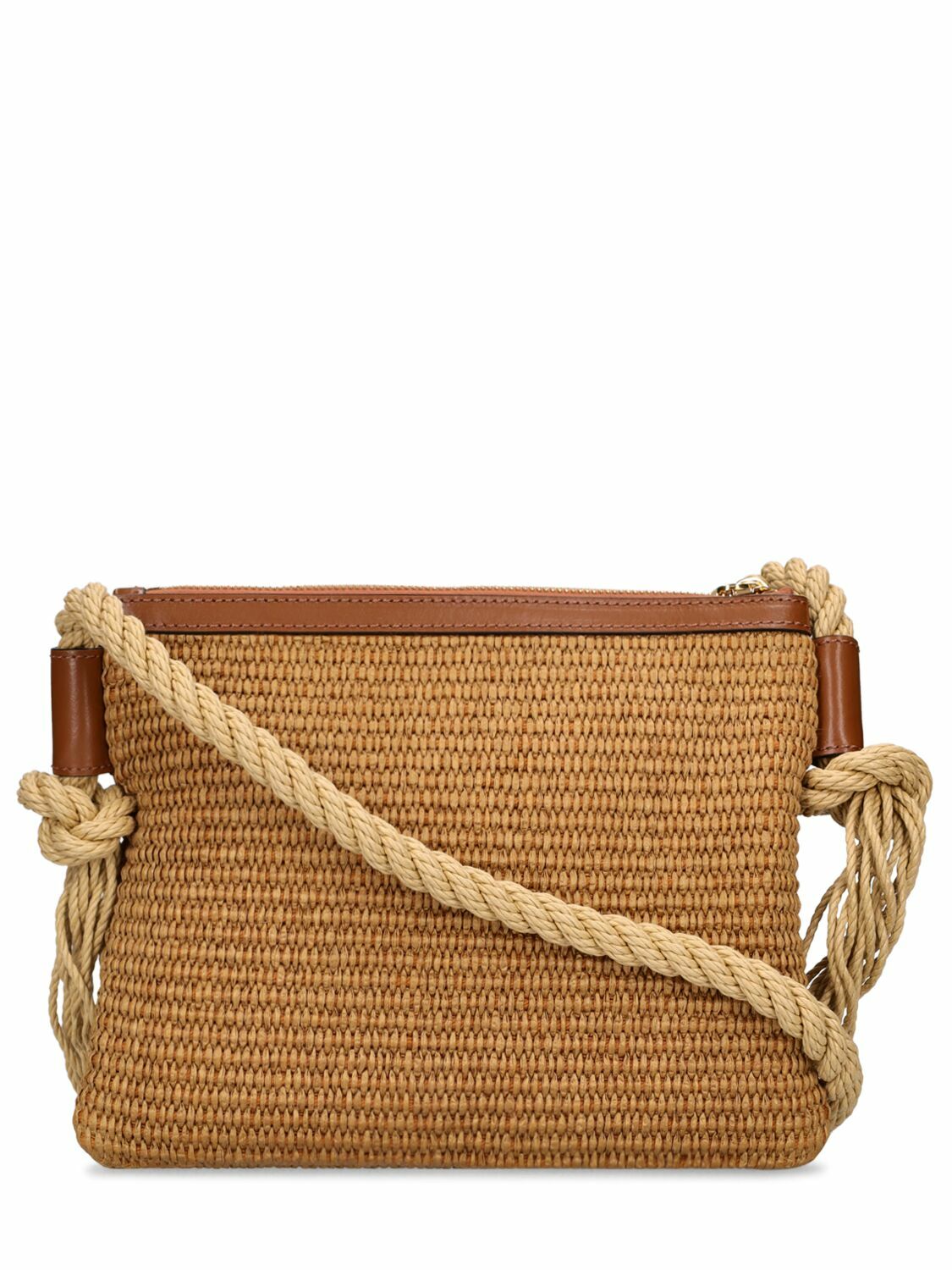 MARNI - Marcel Raffia Effect Zip Crossbody Bag Marni