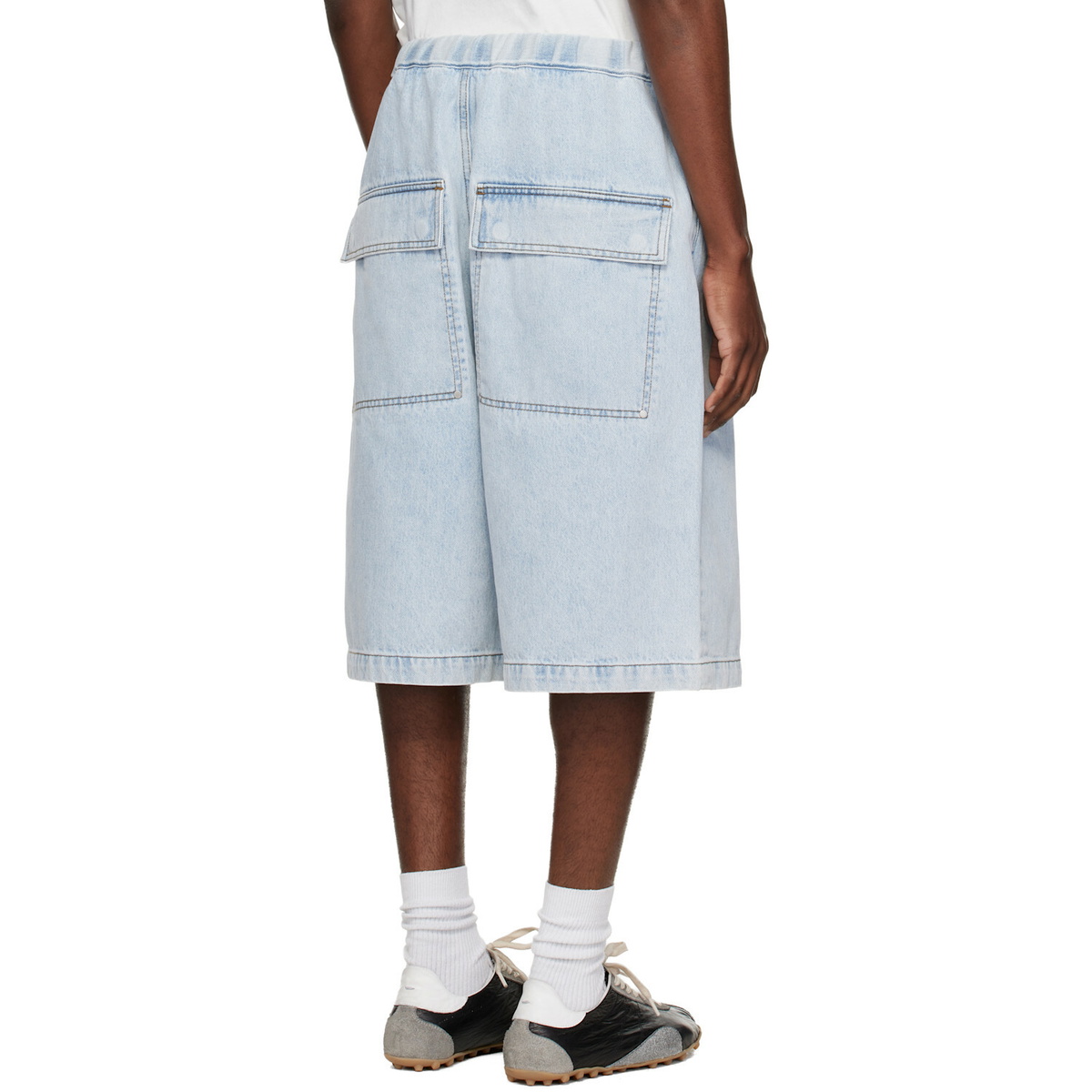 Entire Studios Blue Spar Shorts
