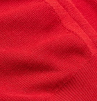 TOM FORD - Ribbed Cashmere and Silk-Blend Rollneck Sweater - Men - Red