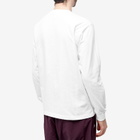 Reception Men's Cool Cat Long Sleeve T-Shirt in White