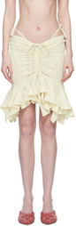 Emily Watson SSENSE Exclusive Off-White Miniskirt