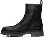Giuseppe Zanotti Black Leather Noble Boots