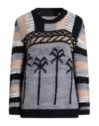 The Elder Statesman Womens Sweater in Black