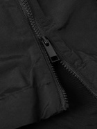 SAIF UD DEEN - Panelled Nylon Coat - Black