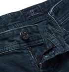 AG Jeans - Everett Slim-Fit Cotton-Blend Corduroy Trousers - Men - Storm blue