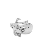 Maple Men's Tuna Ring in Silver