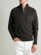 Barena - Merino Wool Half-Zip Sweater - Brown