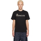 Moncler Black Mon Duck Logo Cotton T-shirt