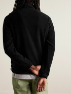 66 North - Esja Logo-Appliquéd Fleece Half-Zip Sweatshirt - Black