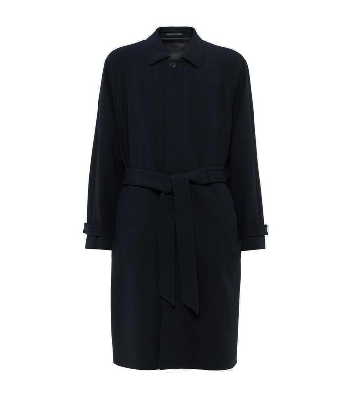 Photo: Giorgio Armani Wool-blend coat