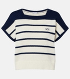 Loewe Striped cotton and wool sweater
