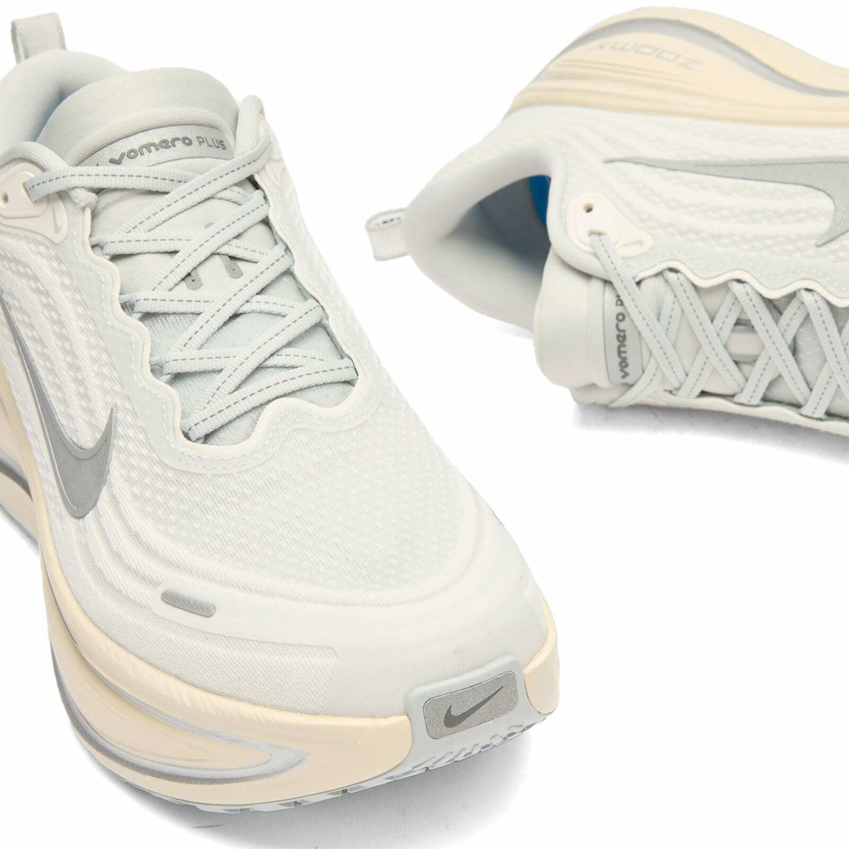 Nike Running Men's Nike Vomero Plus Sneaker in Platinum Tint/Reflect Silver/Grey Fog