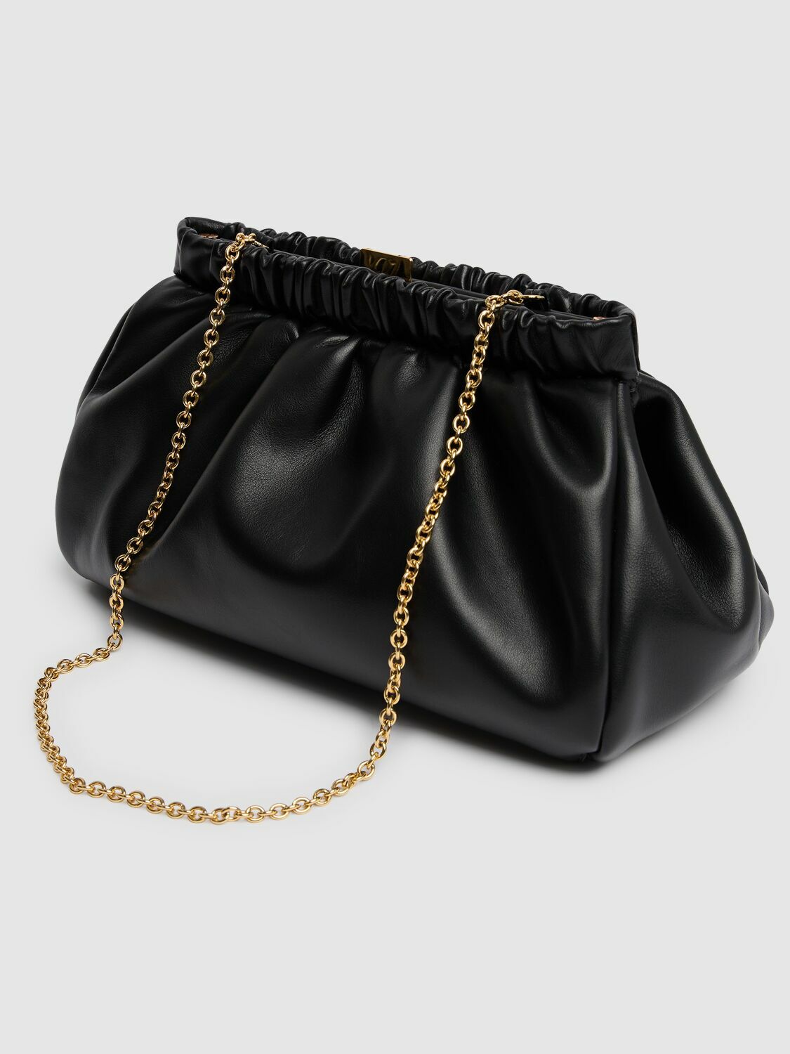 DEMELLIER Miami Smooth Leather Clutch DeMellier