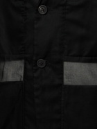 RICK OWENS - Lido Single Breasted Cotton Jacket