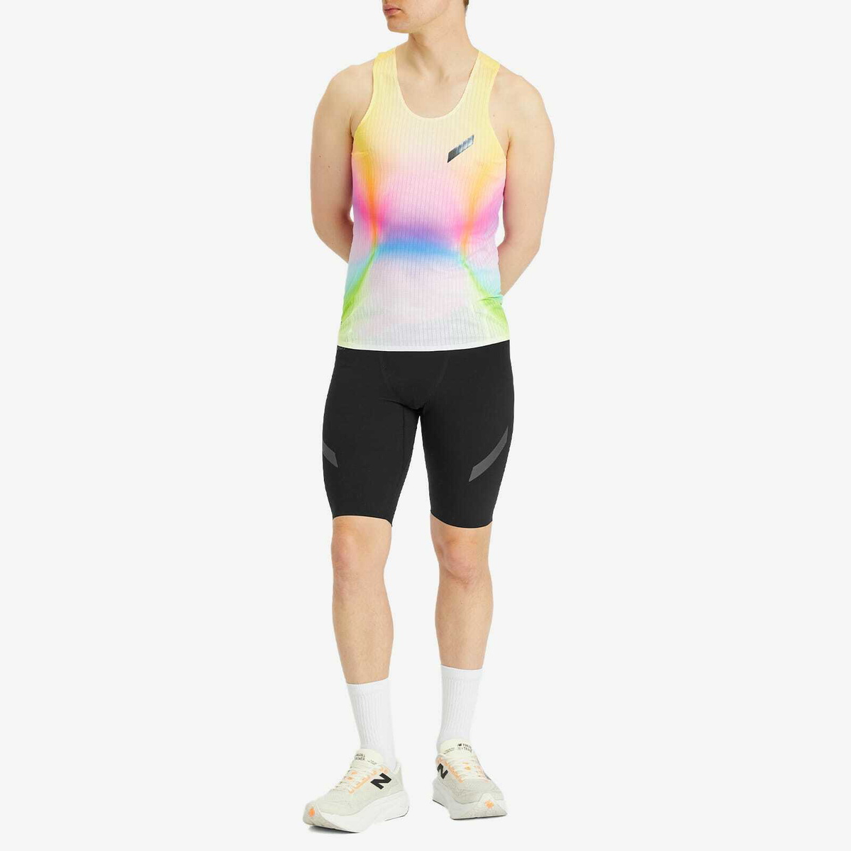 SOAR Men's Race Vest in Summer Rainbow