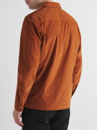 Altea - Barlow Convertible-Collar Cotton-Corduroy Shirt - Orange