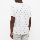 Polo Ralph Lauren Men's All Over Pony Sleepwear T-Shirt in White