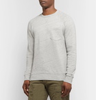 Hartford - Mélange Loopback Cotton-Jersey Sweatshirt - Gray