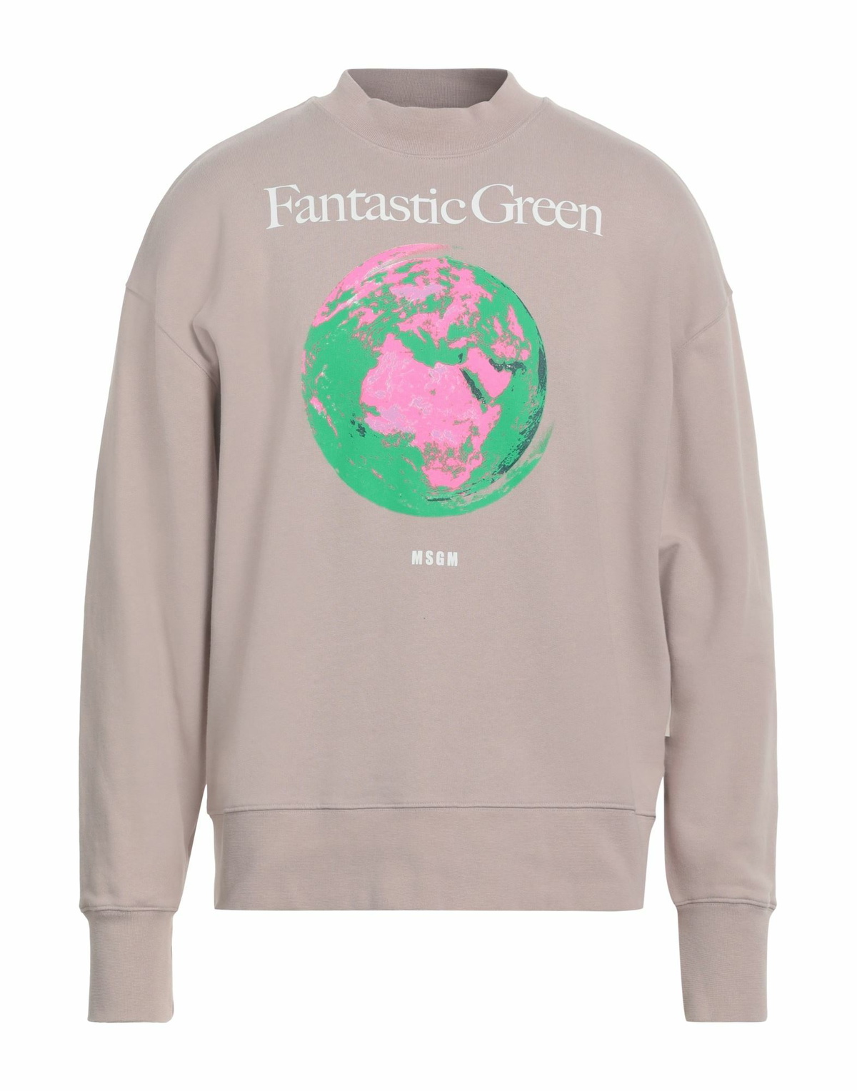 Msgm Mens Sweatshirt Light brown